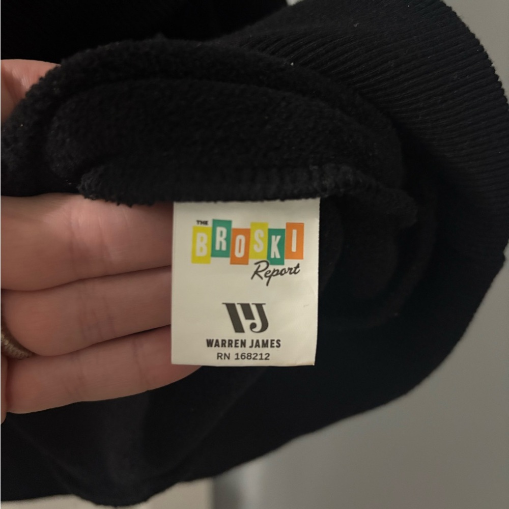 Black The Broski Report Hoodie - Picture 6 of 7